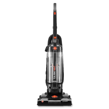 Hoover Taskvac Commercial Bagless Upright Vacuum, 12.Amp, BK HVRCH53010